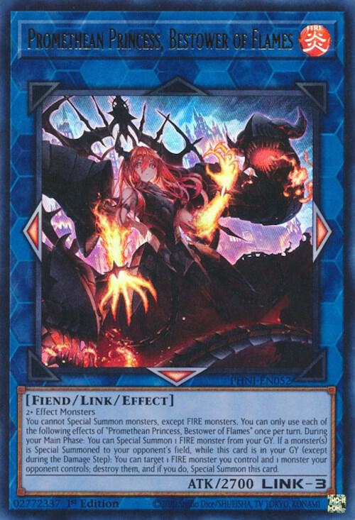 Promethean Princess, Bestower of Flames card image