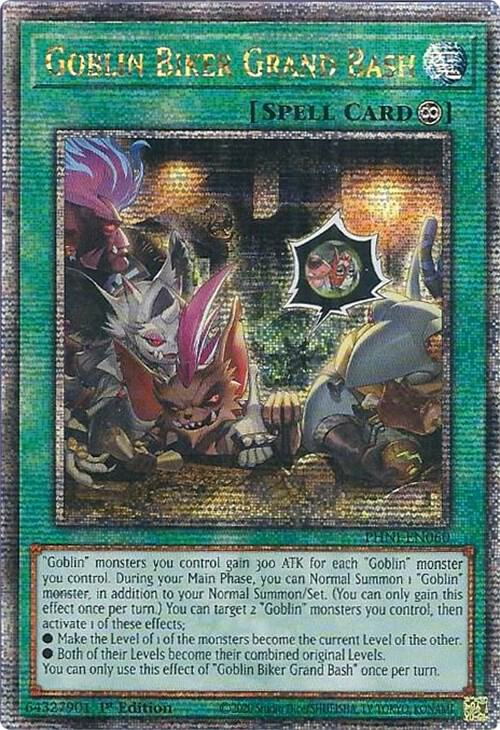 Goblin Biker Grand Bash (Quarter Century Secret Rare) card image