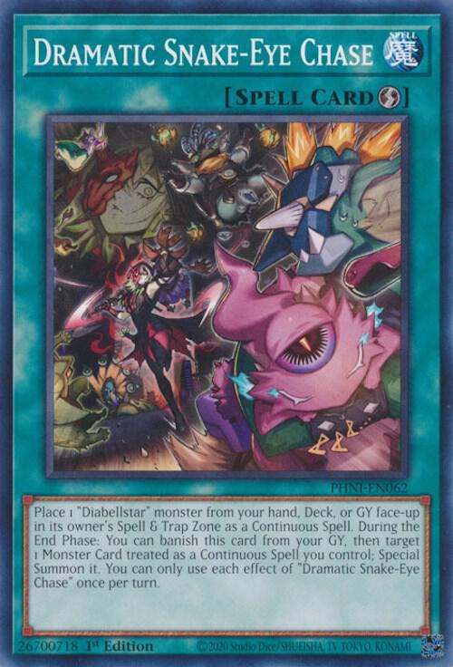 Dramatic Snake-Eye Chase card image
