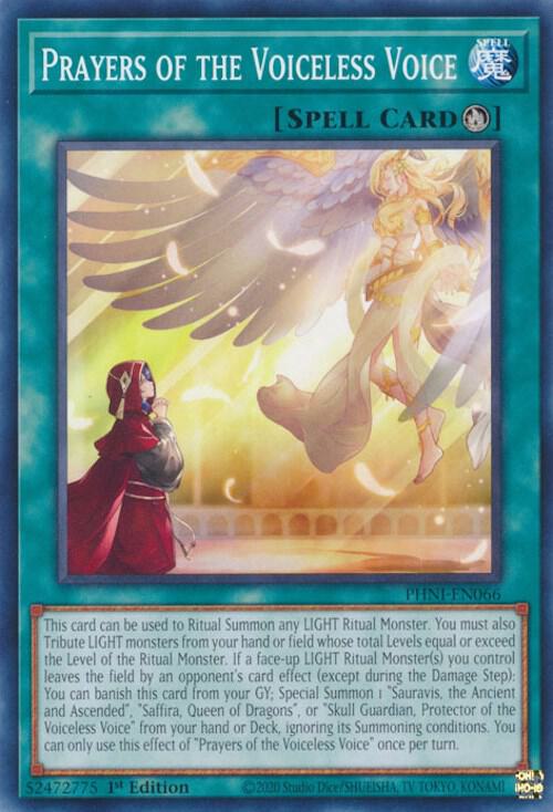Prayers of the Voiceless Voice card image