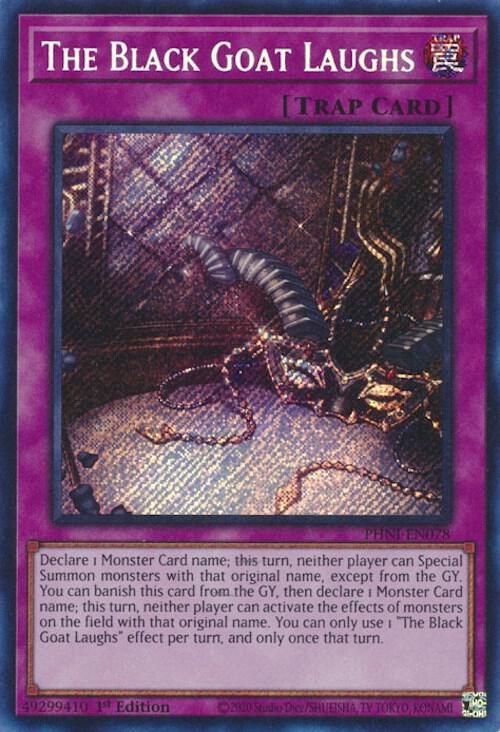 The Black Goat Laughs card image