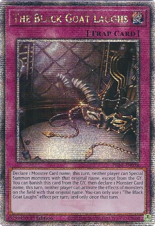 The Black Goat Laughs (Quarter Century Secret Rare) card image