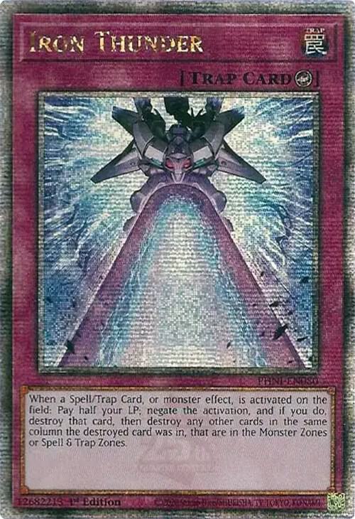 Iron Thunder (Quarter Century Secret Rare) card image