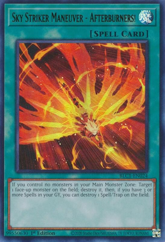 Sky Striker Maneuver - Afterburners! card image