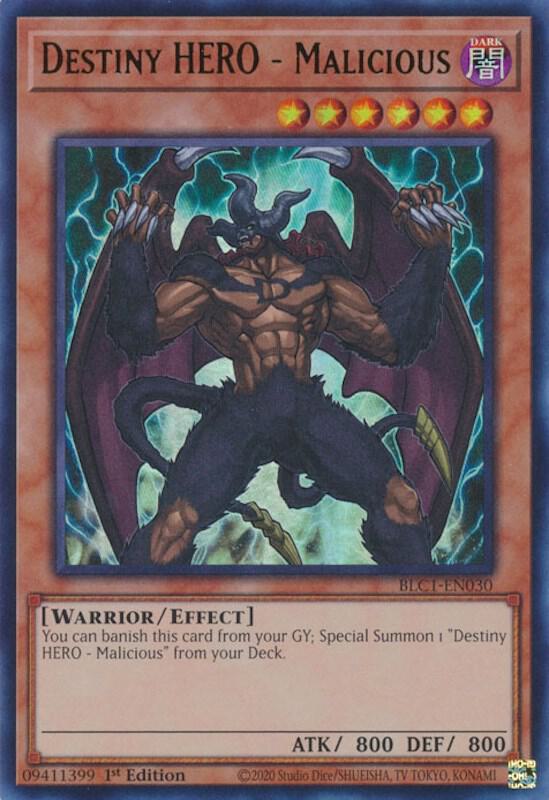 Destiny HERO - Malicious card image