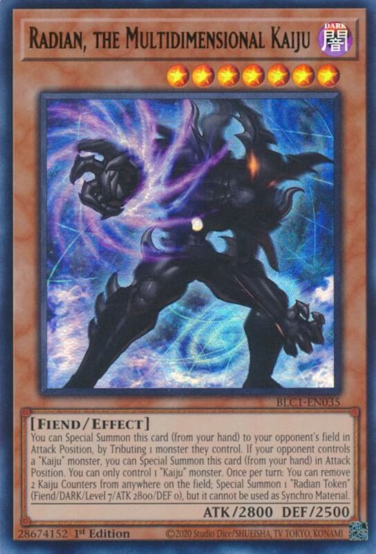 Radian, the Multidimensional Kaiju card image