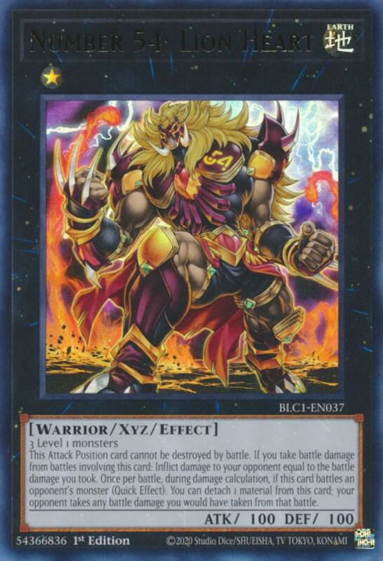 Number 54: Lion Heart card image