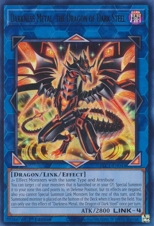 Darkness Metal, the Dragon of Dark Steel card image