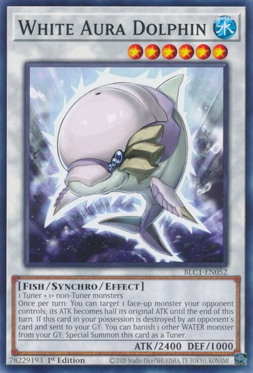 White Aura Dolphin card image