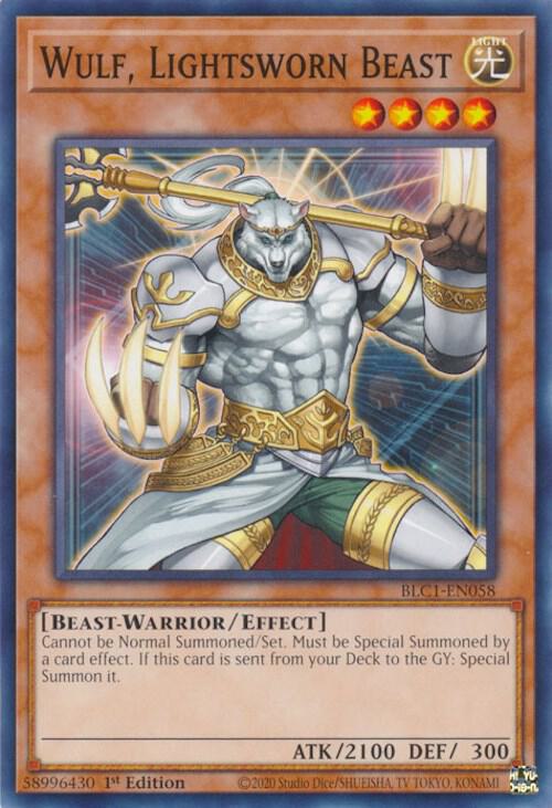 Wulf, Lightsworn Beast card image