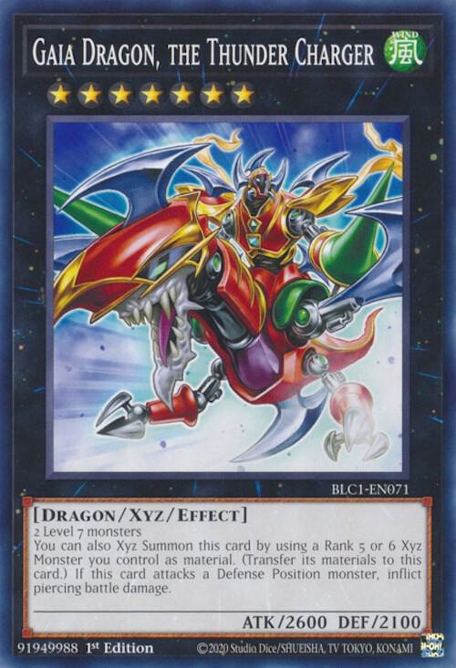 Gaia Dragon, the Thunder Charger card image