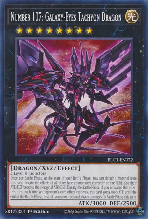 Number 107: Galaxy-Eyes Tachyon Dragon card image
