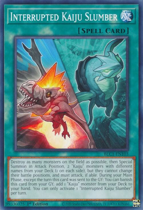 Interrupted Kaiju Slumber card image