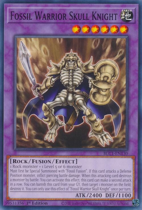 Fossil Warrior Skull Knight card image