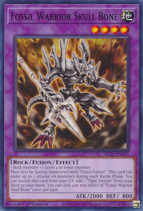 Fossil Warrior Skull Bone card image