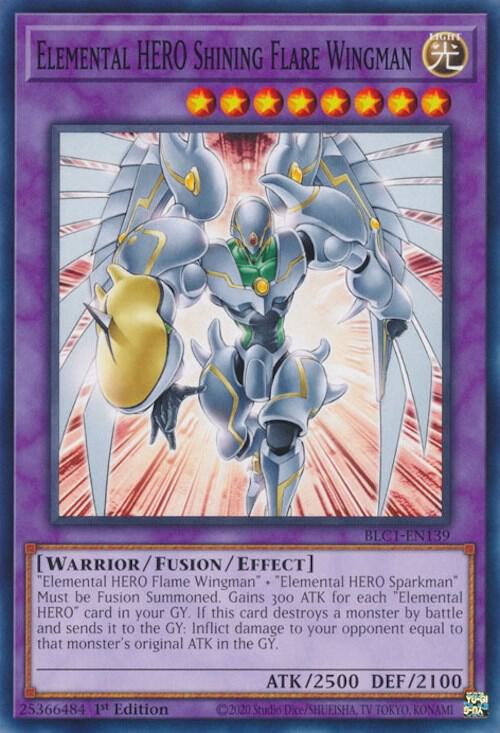 Elemental HERO Shining Flare Wingman card image