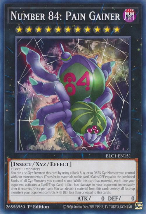Number 84: Pain Gainer card image