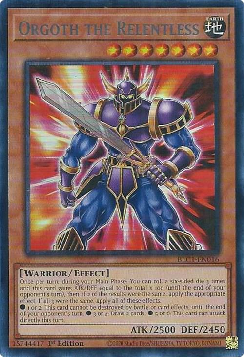 Orgoth the Relentless (Silver) card image