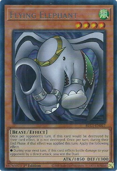 Flying Elephant (Silver) card image