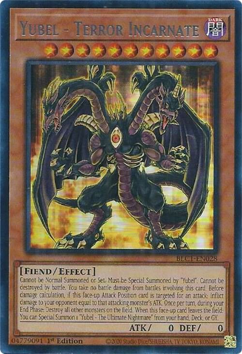 Yubel - Terror Incarnate (Silver) card image