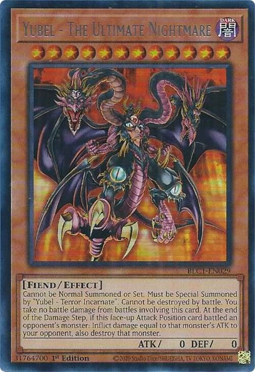 Yubel - The Ultimate Nightmare (Silver) card image