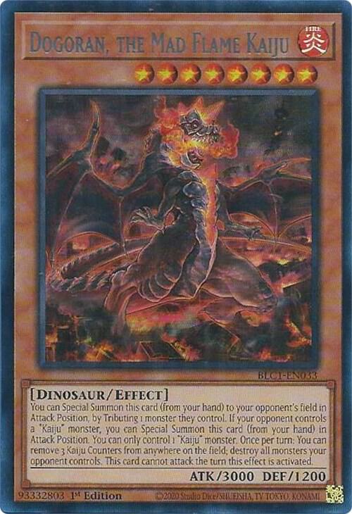 Dogoran, the Mad Flame Kaiju (Silver) card image