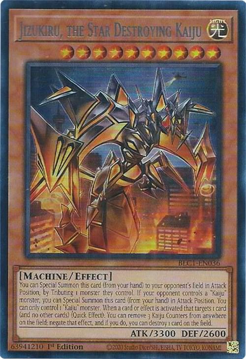 Jizukiru, the Star Destroying Kaiju (Silver) card image