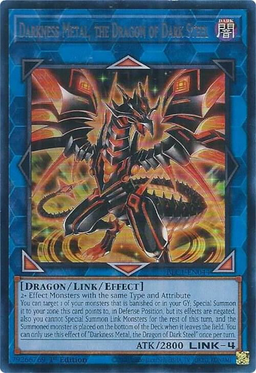 Darkness Metal, the Dragon of Dark Steel (Silver) card image