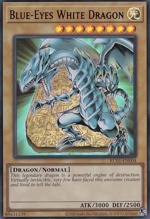 Blue-Eyes White Dragon (UR) card image