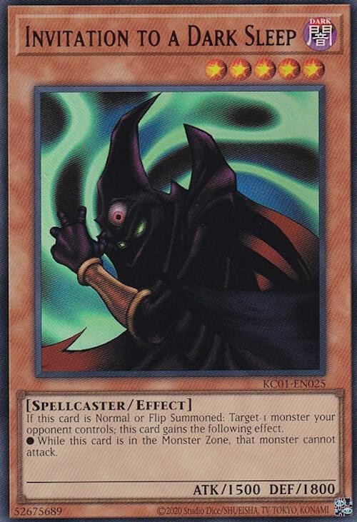 Invitation to a Dark Sleep card image