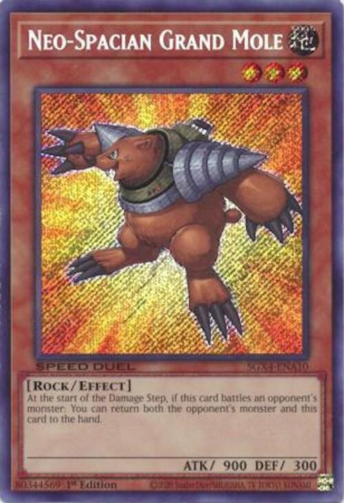 Neo-Spacian Grand Mole (Secret Rare) card image