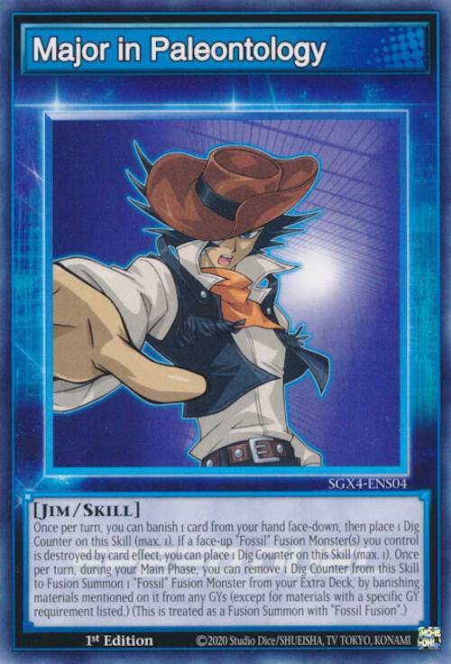 Major in Paleontology card image