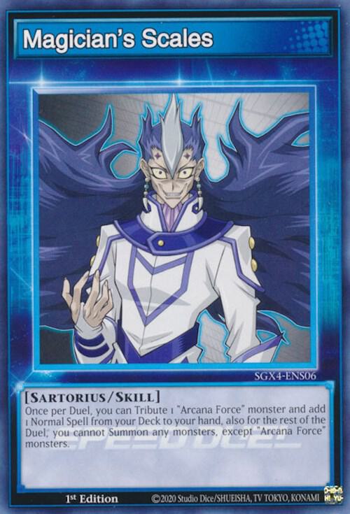 Magician's Scales (Skill Card) card image
