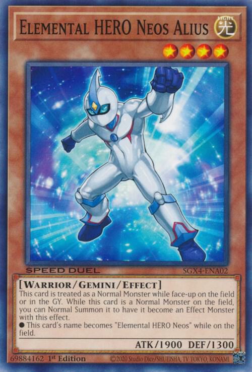 Elemental HERO Neos Alius card image