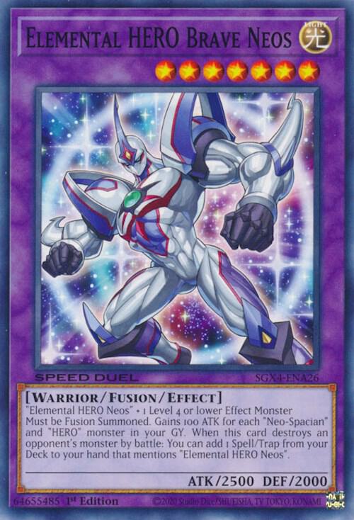 Elemental HERO Brave Neos card image
