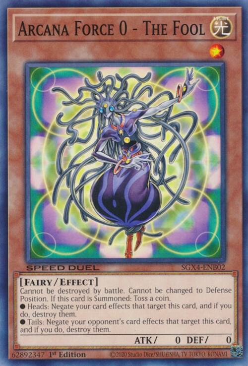 Arcana Force 0 - The Fool card image