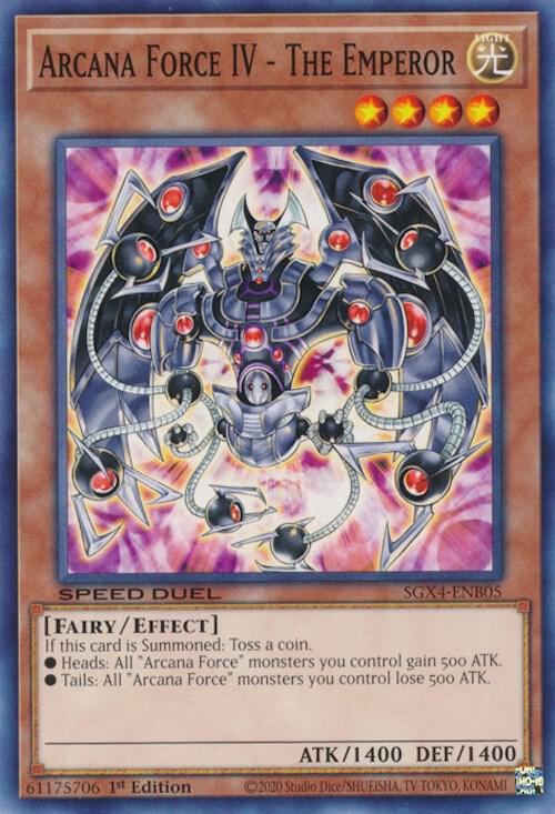 Arcana Force IV - The Emperor card image