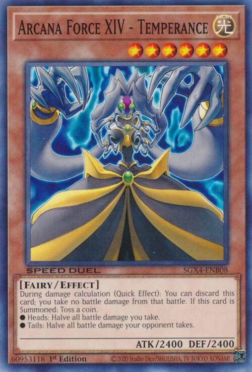 Arcana Force XIV - Temperance card image