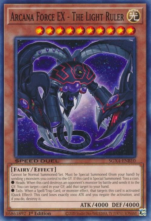 Arcana Force EX - The Light Ruler card image