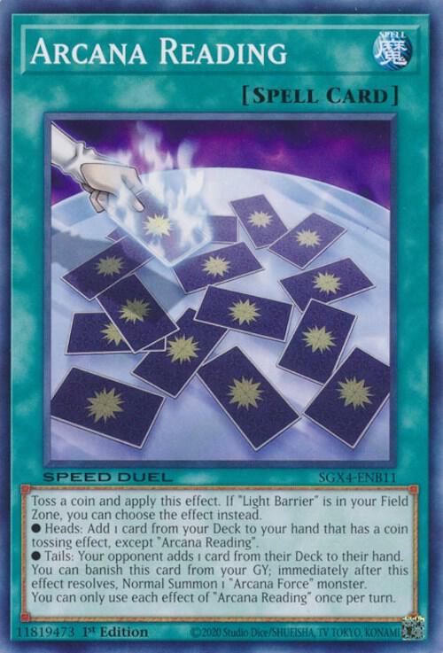 Arcana Reading card image