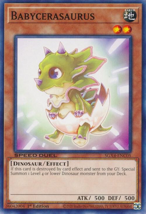 Babycerasaurus card image
