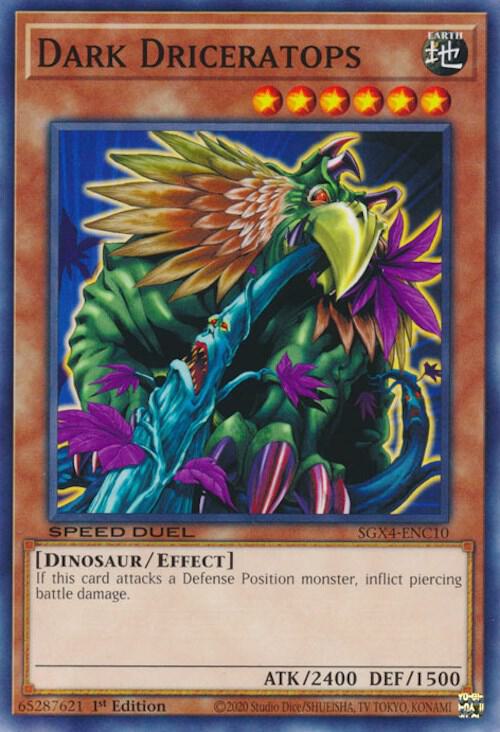 Dark Driceratops card image
