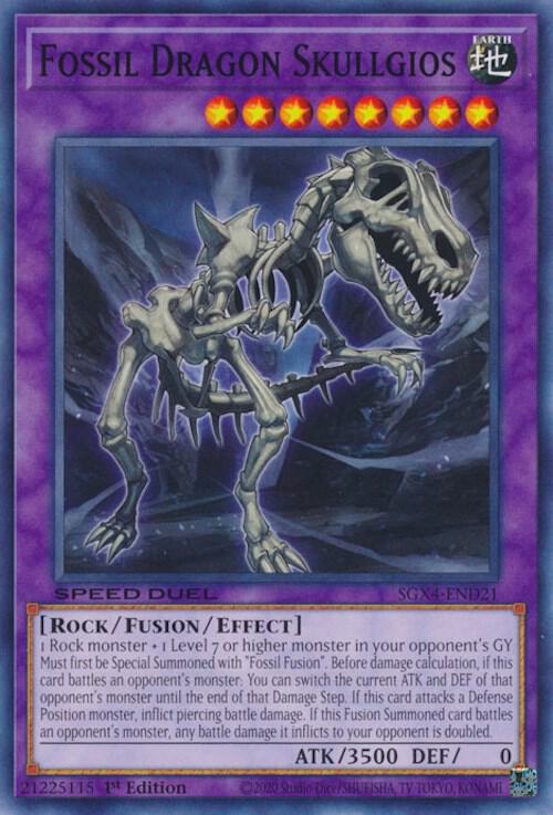 Fossil Dragon Skullgios card image