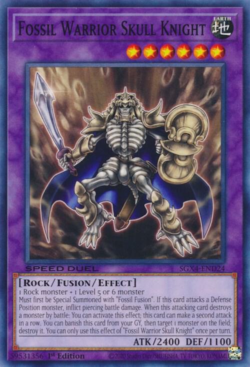Fossil Warrior Skull Knight card image