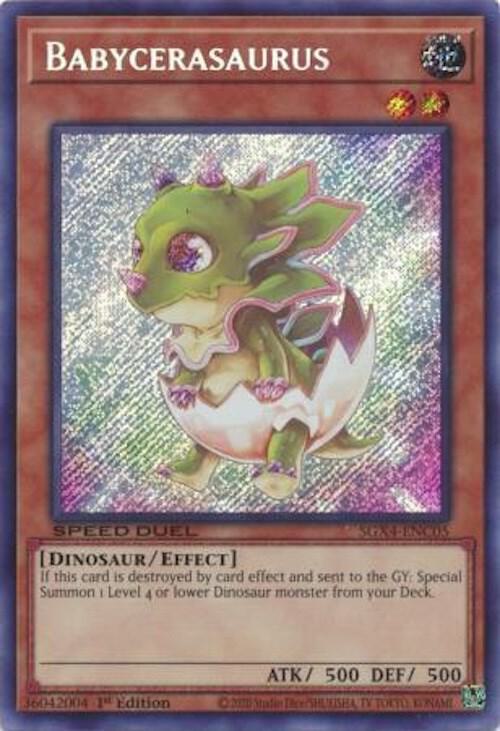 Babycerasaurus (Secret Rare) card image