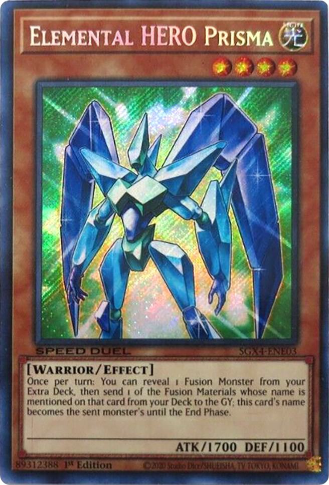 Elemental HERO Prisma (Secret Rare) card image