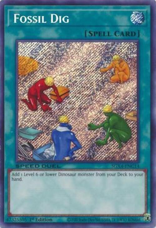 Fossil Dig (Secret Rare) card image