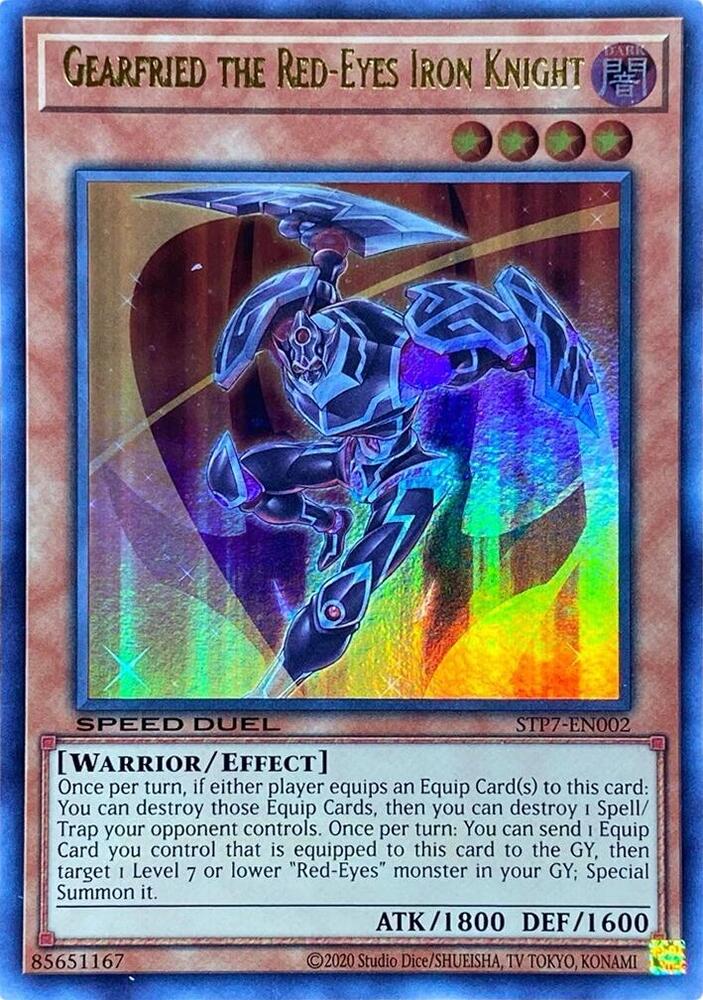 Gearfried the Red-Eyes Iron Knight card image
