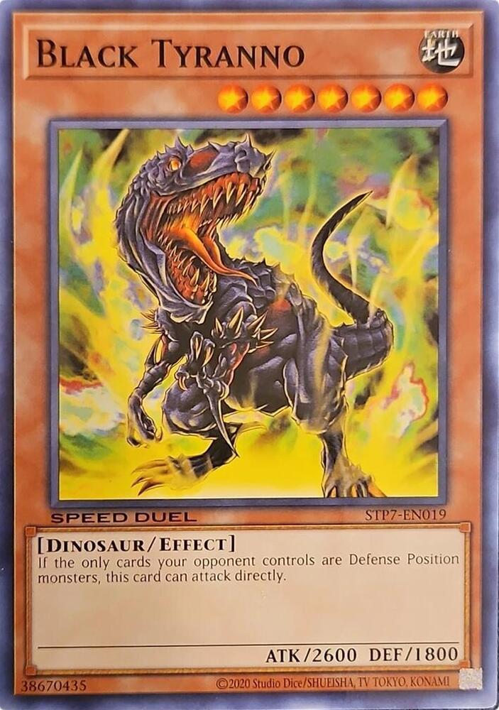 Black Tyranno card image