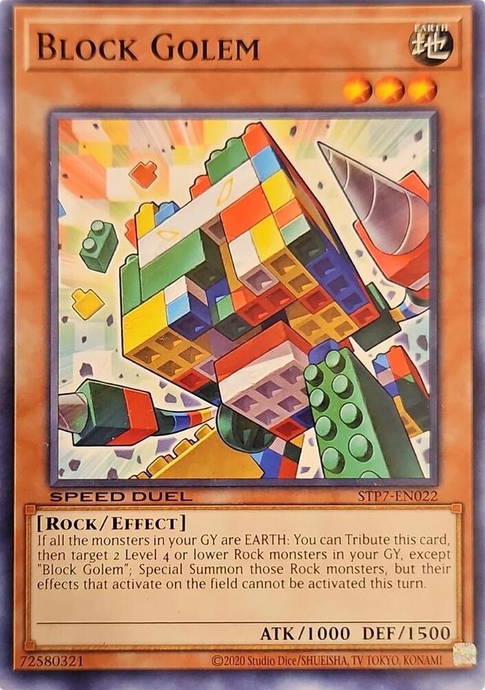 Block Golem card image